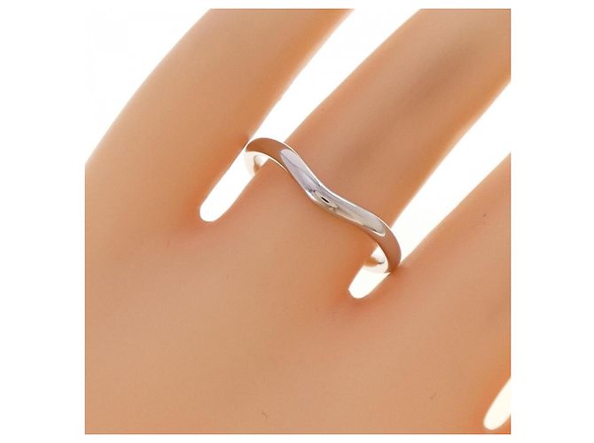 Tiffany & Co Tiffany Gebogener Ring aus Platin - Ansicht 5