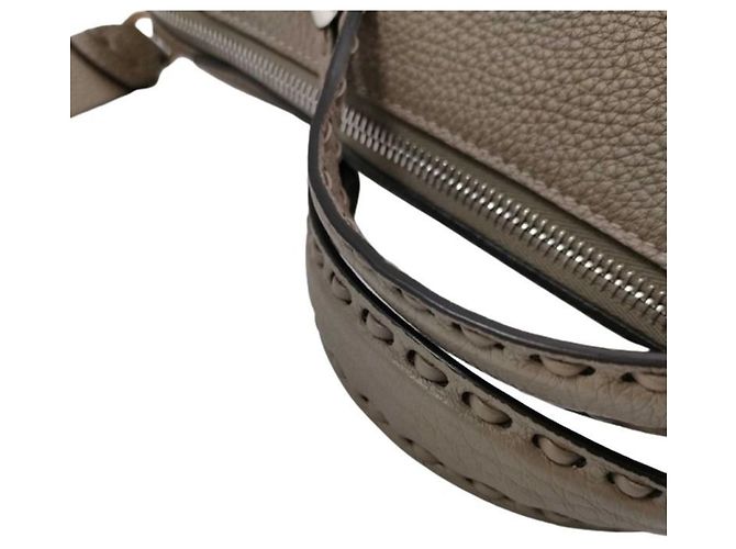 Borsa Large Fendi By The Way Selleria Grigio - vista 4