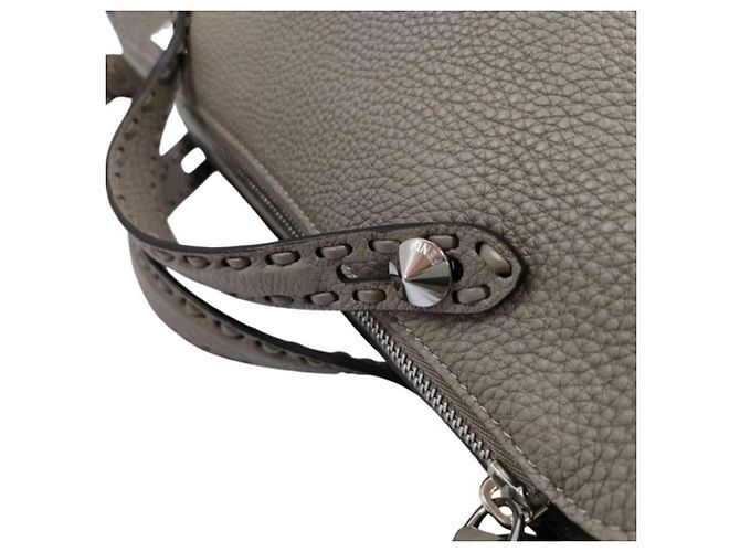 Borsa Large Fendi By The Way Selleria Grigio - vista 6