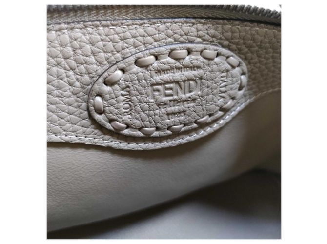 Borsa Large Fendi By The Way Selleria Grigio - vista 9