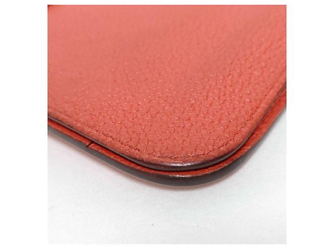 Hermès Cartera larga Hermes Dogon GM Naranja - vista 3