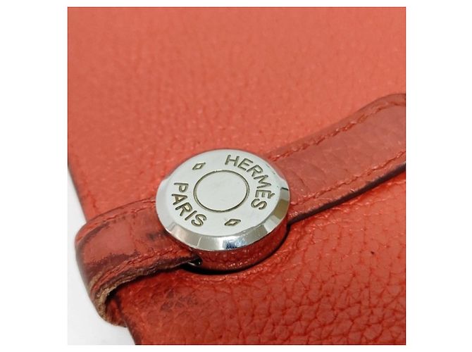 Hermès Cartera larga Hermes Dogon GM Naranja - vista 5