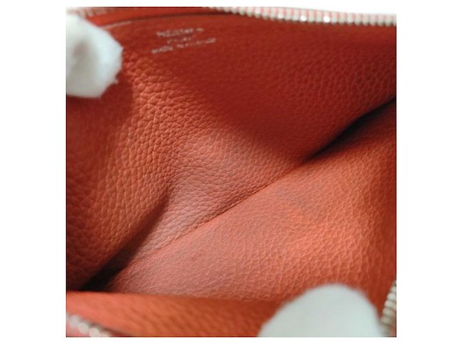 Hermès Cartera larga Hermes Dogon GM Naranja - vista 9