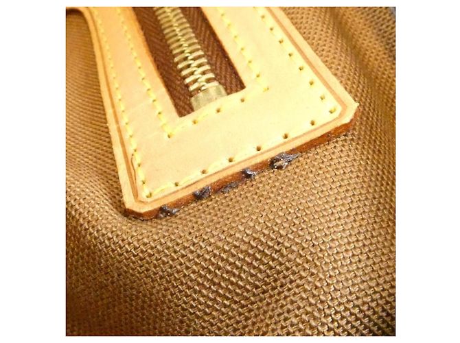 Borsa Louis Vuitton Monogram Cabas Piano Marrone - vista 10