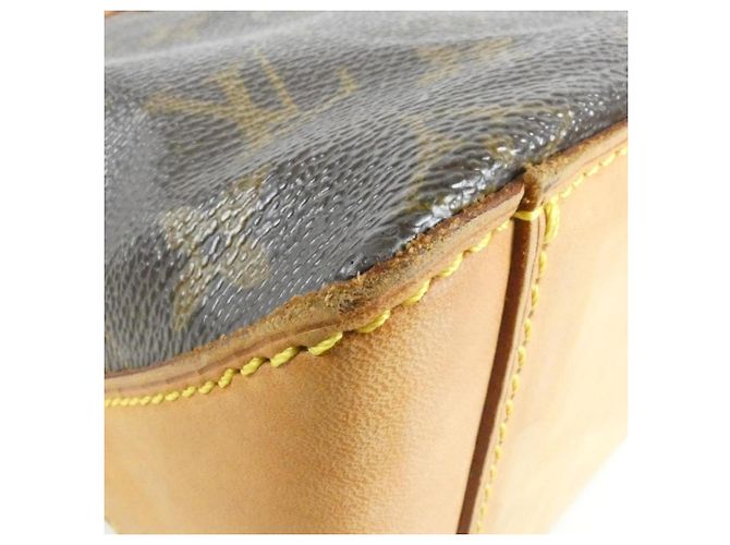 Borsa Louis Vuitton Monogram Cabas Piano Marrone - vista 2