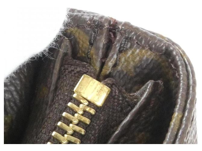 Borsa Louis Vuitton Monogram Cabas Piano Marrone - vista 3