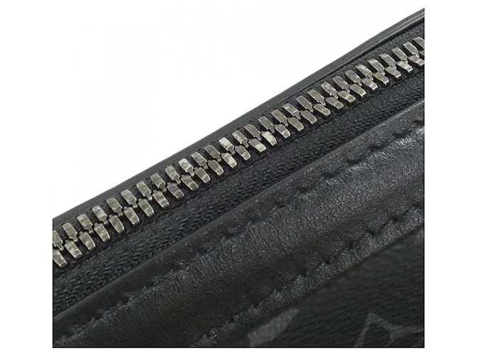 Borsa Messenger Trio Monogram Eclipse Reverse Louis Vuitton Nero - vista 5