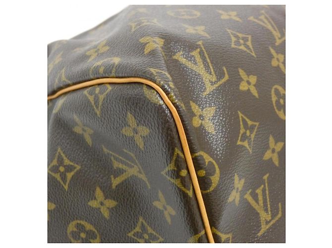 Borsa Boston Louis Vuitton Monogram Keepall 55cm Marrone - vista 2
