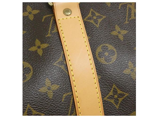 Borsa Boston Louis Vuitton Monogram Keepall 55cm Marrone - vista 4