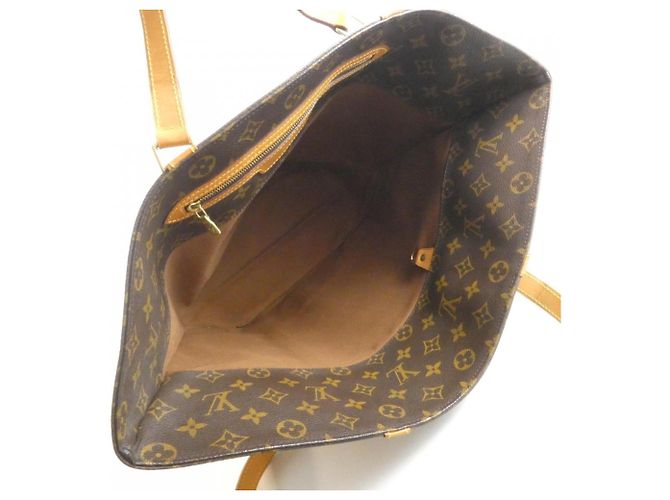Borsa Shopping Louis Vuitton Monogram Marrone - vista 7
