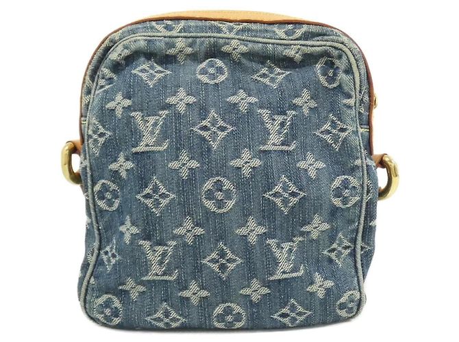 Louis Vuitton Monogram Denim Camera Bag Blau - Ansicht 2