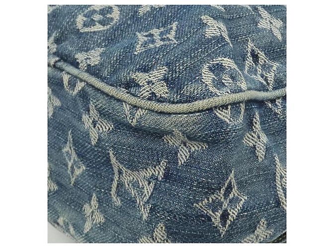Louis Vuitton Monogram Denim Camera Bag Blau - Ansicht 3