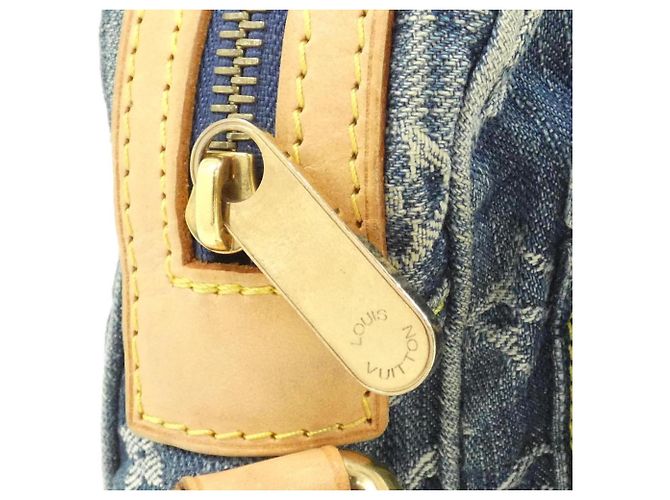 Louis Vuitton Monogram Denim Camera Bag Blau - Ansicht 5