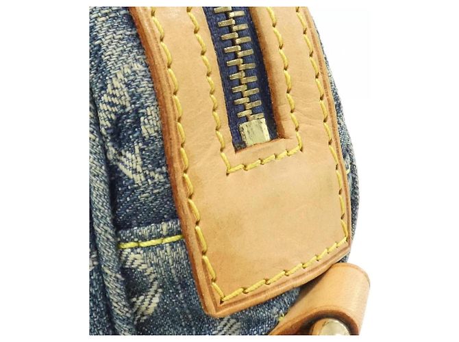 Louis Vuitton Monogram Denim Camera Bag Blau - Ansicht 6