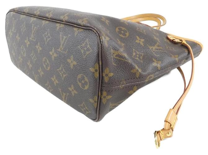 Borsa Louis Vuitton Monogram Neverfull PM Marrone - vista 2