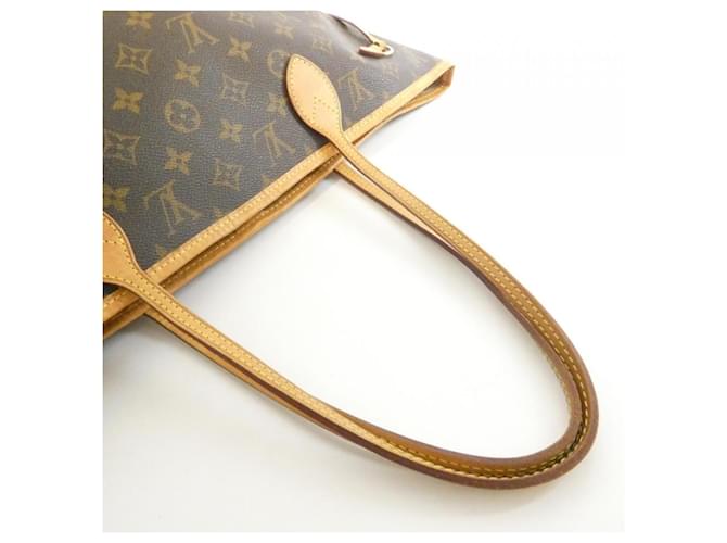 Borsa Louis Vuitton Monogram Neverfull MM Marrone - vista 5