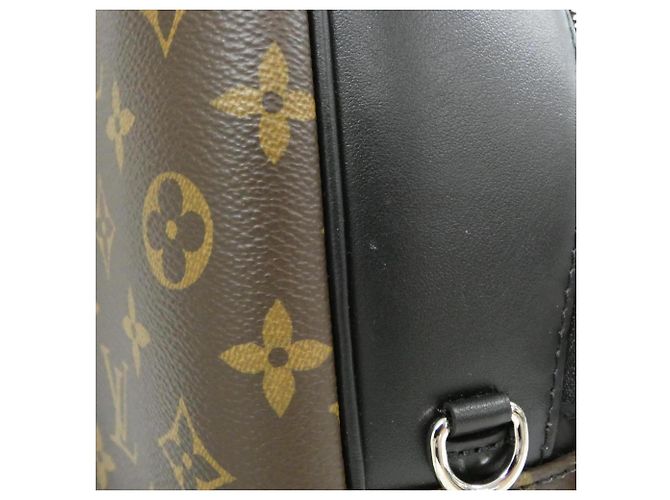 Zaino Louis Vuitton Monogram Macassar Josh Marrone - vista 4