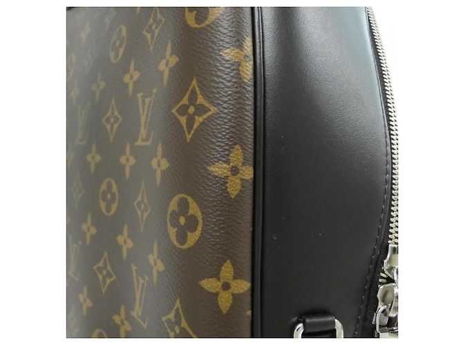 Zaino Louis Vuitton Monogram Macassar Josh Marrone - vista 5