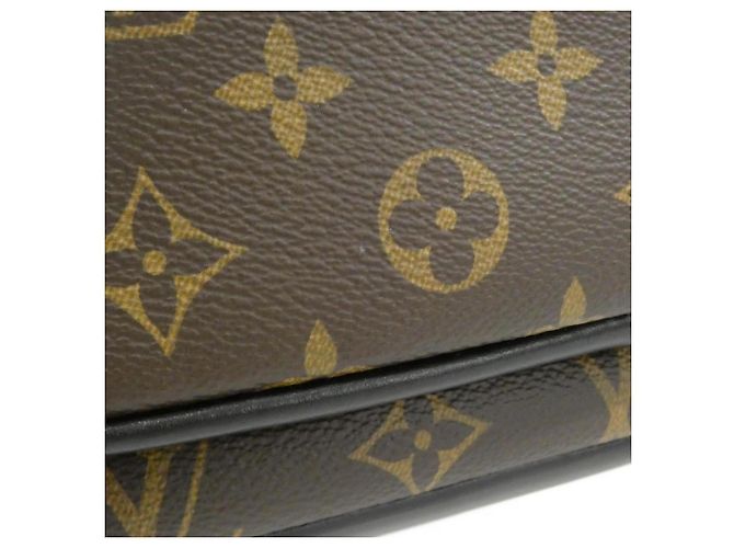 Zaino Louis Vuitton Monogram Macassar Josh Marrone - vista 7