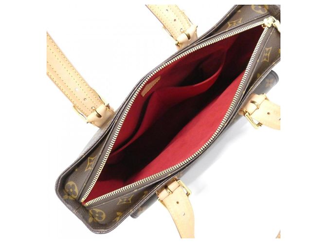 Borsa Louis Vuitton Monogram Multipli Cité Marrone - vista 10