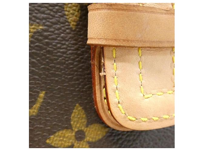 Borsa Louis Vuitton Monogram Multipli Cité Marrone - vista 7