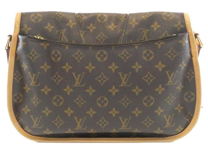 Borsa a tracolla Louis Vuitton Monogram Menilmontant MM Marrone - vista 2