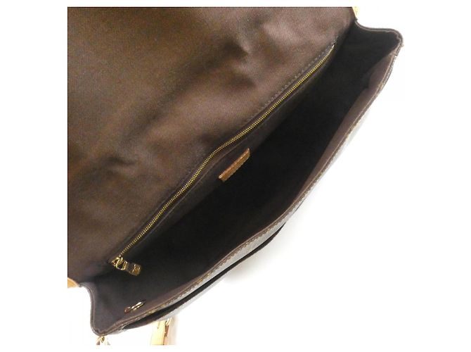 Borsa a tracolla Louis Vuitton Monogram Menilmontant MM Marrone - vista 9