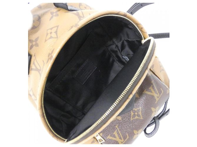 Zaino mini Palm Springs Louis Vuitton Monogram Reverse Marrone - vista 8