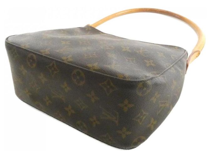 Borsa a tracolla Louis Vuitton Monogram Looping MM M51146 Marrone - vista 2