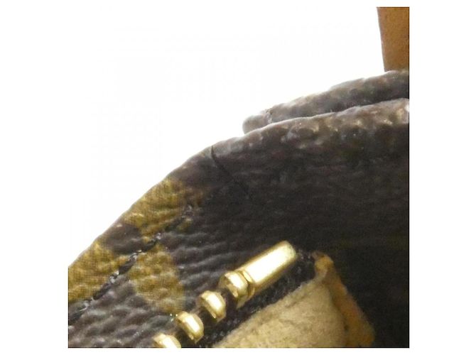 Borsa a tracolla Louis Vuitton Monogram Looping MM M51146 Marrone - vista 6