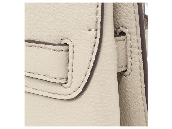 Borsa Louis Vuitton Lockme Ever Beige - vista 5