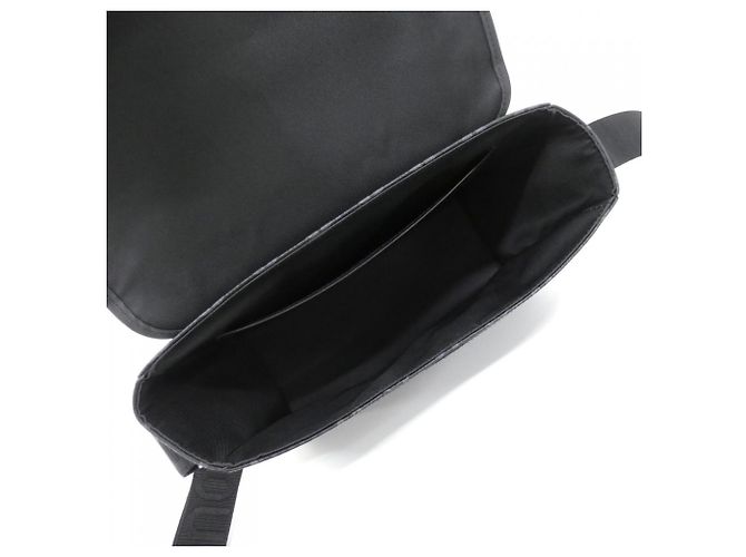 Bolsa de Ombro Louis Vuitton Monogram Eclipse Courier Preto - vista 7
