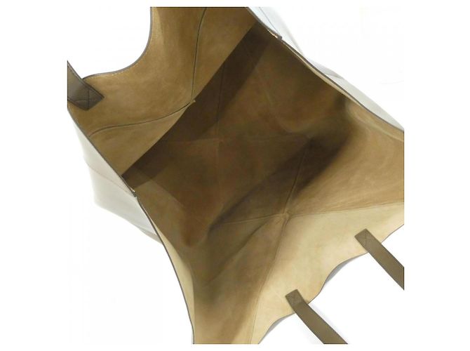 Loewe Puzzle Fold Tote XXL Marrone - vista 10