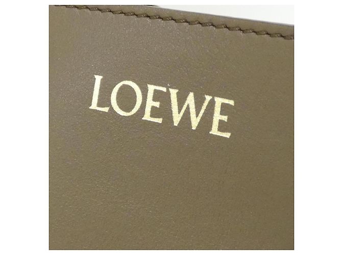Loewe Puzzle Fold Tote XXL Marrone - vista 3