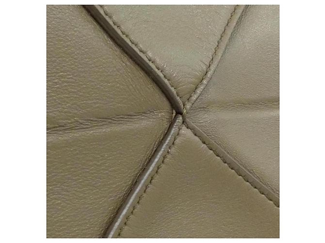 Loewe Puzzle Fold Tote XXL Marrone - vista 8