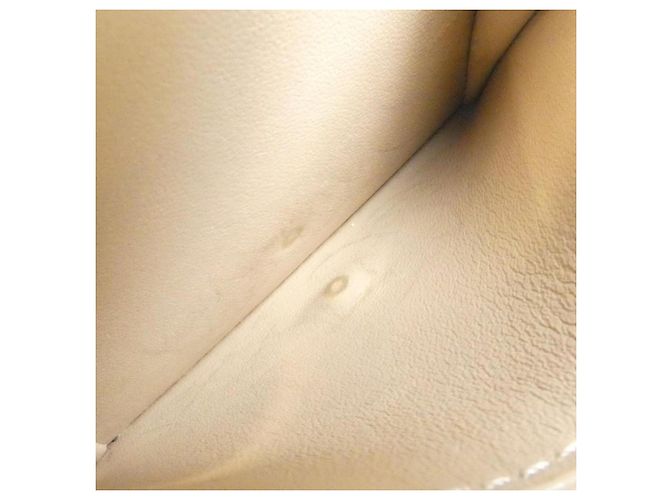 Cartera tri-fold de piel de ternera Loewe Beige - vista 10