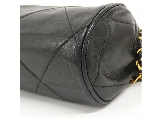 Borsa a tracolla Chanel nera Nero - vista 3