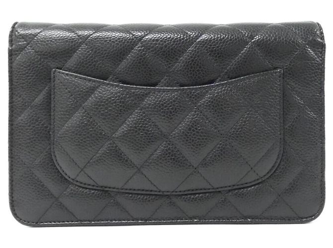 Catena per portafoglio Chanel Timeless Classic Line AP0250 Nero Bordò - vista 2