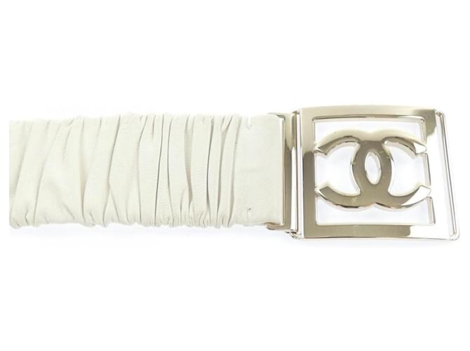 Chanel Standard White Gürtel Weiß - Ansicht 2