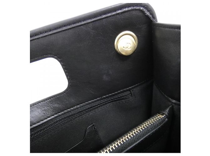 Timeless Borsa a tracolla Chanel AS4037 in pelle nera Nero - vista 9