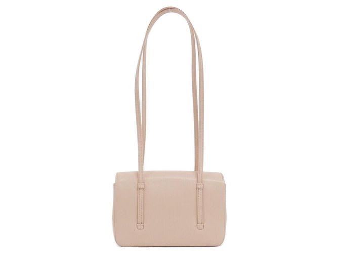 Borsa a tracolla Chanel AP5068 in pelle di vitello martellata rosa - vista 2