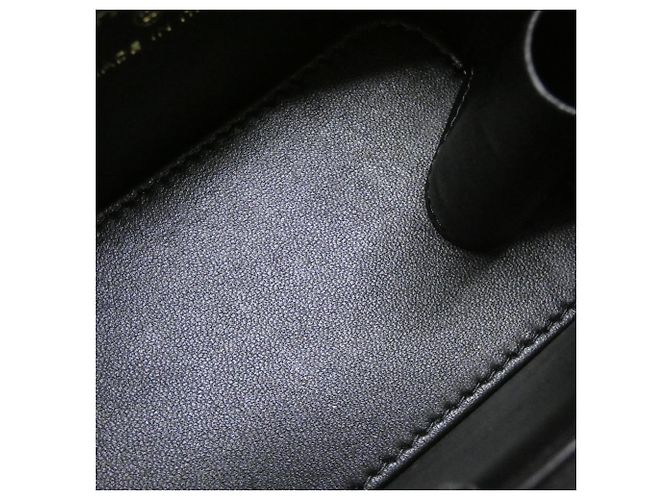Borsa a tracolla Chanel AP1447 in velluto Nero - vista 6