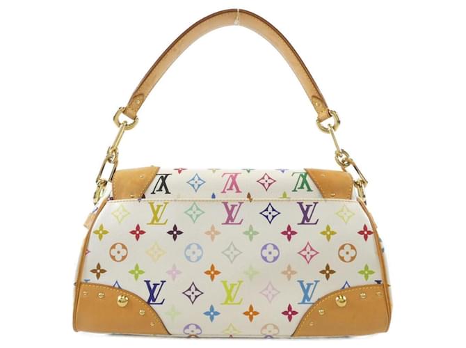 Borsa a tracolla Louis Vuitton Multicolor Beverly MM Bianco Multicolore - vista 2