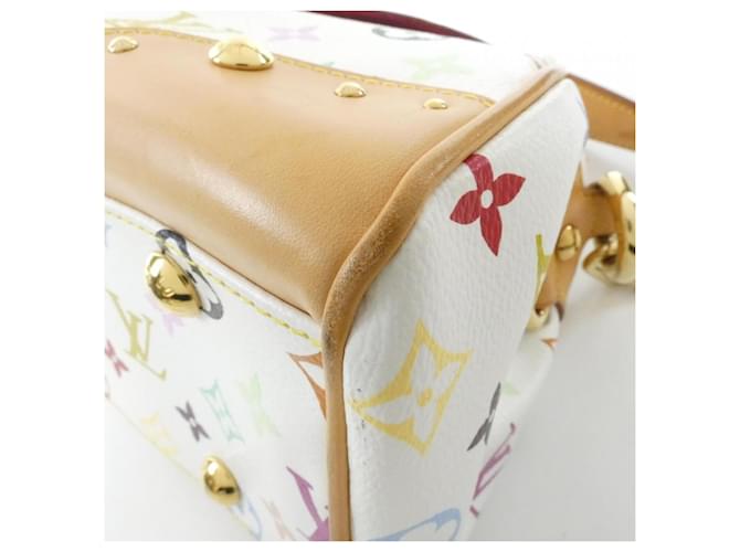 Borsa a tracolla Louis Vuitton Multicolor Beverly MM Bianco Multicolore - vista 3