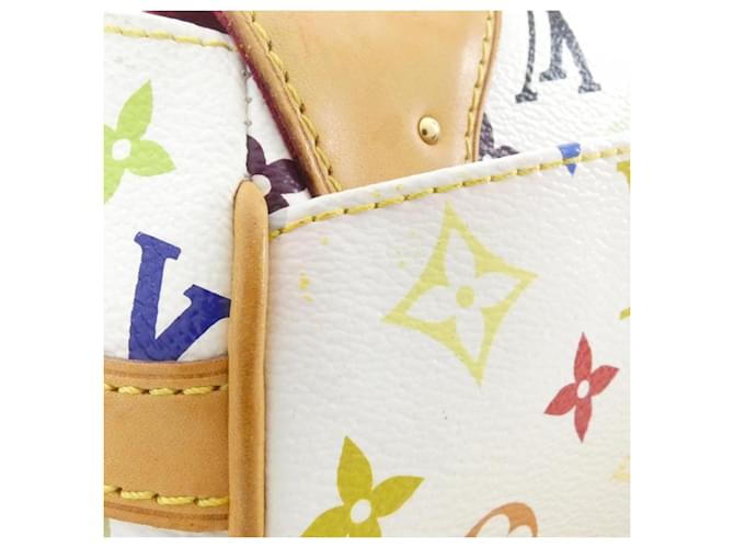 Borsa a tracolla Louis Vuitton Multicolor Beverly MM Bianco Multicolore - vista 4