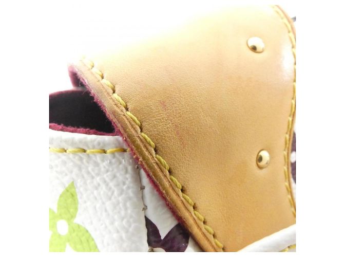 Borsa a tracolla Louis Vuitton Multicolor Beverly MM Bianco Multicolore - vista 7