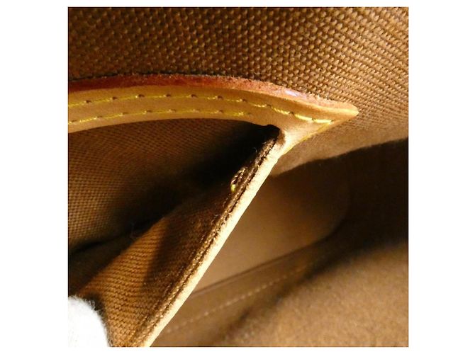 Borsa Louis Vuitton Monogram Alma PM Marrone - vista 10