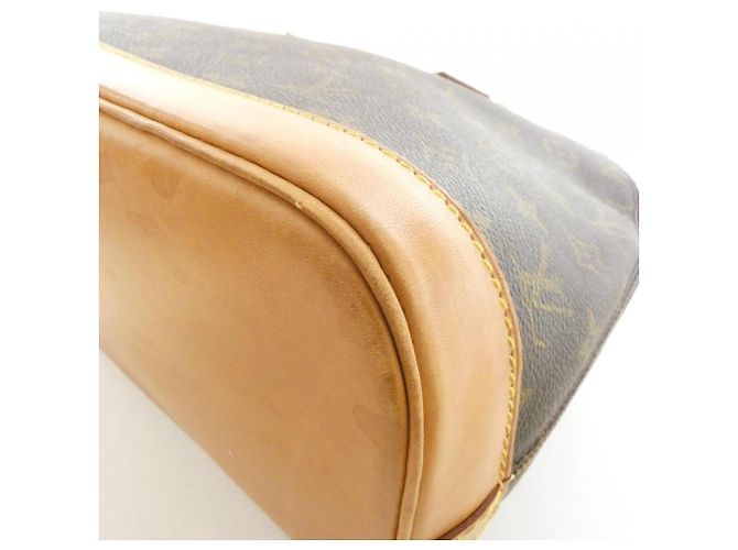 Borsa Louis Vuitton Monogram Alma PM Marrone - vista 2