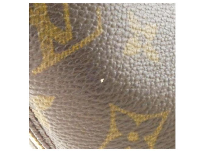 Borsa Louis Vuitton Monogram Alma PM Marrone - vista 3