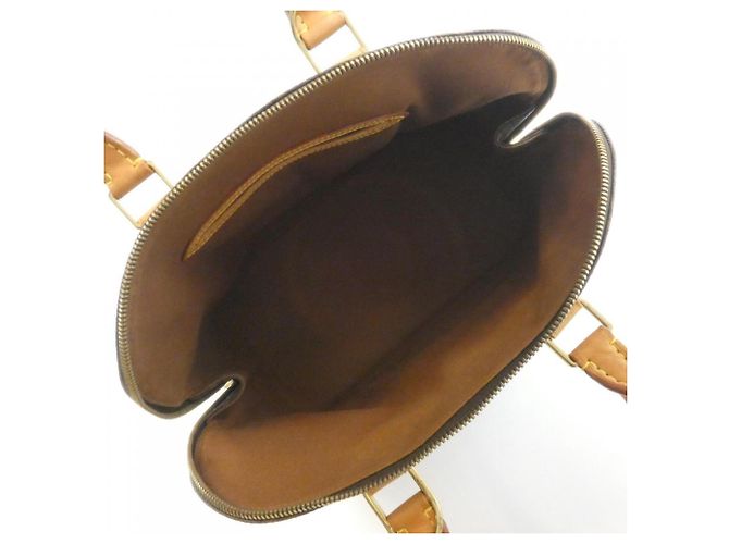 Borsa Louis Vuitton Monogram Alma PM Marrone - vista 9